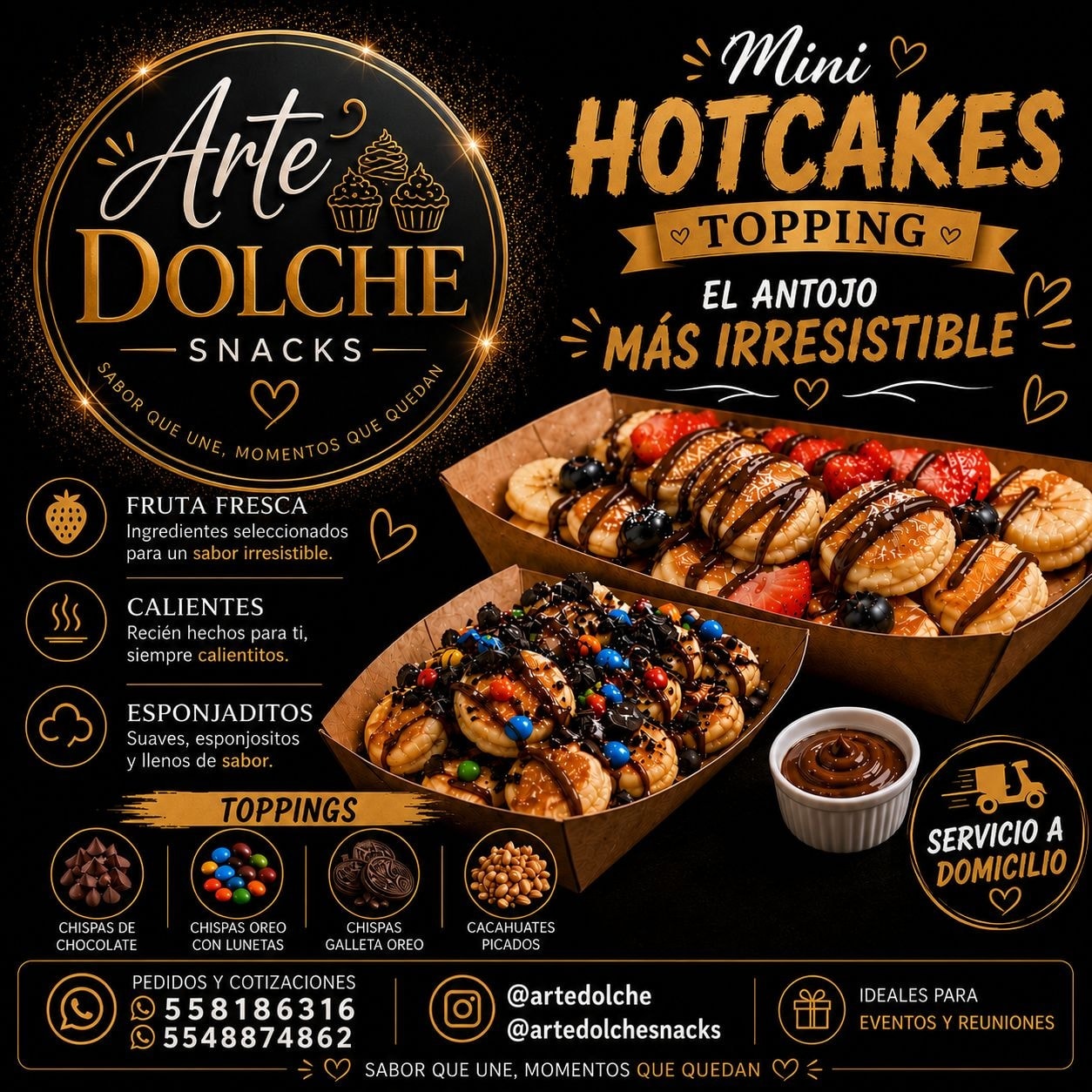 Arte Dolche Snacks — Cumpleaños